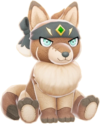 블랙 울프 인형 이미지