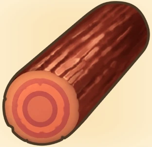 침엽수 원목 이미지