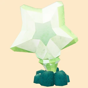 땅의 스타 크리스털 이미지