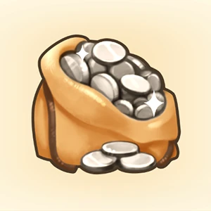 은화 주머니 이미지