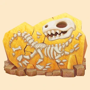 태고의 거대 화석 이미지