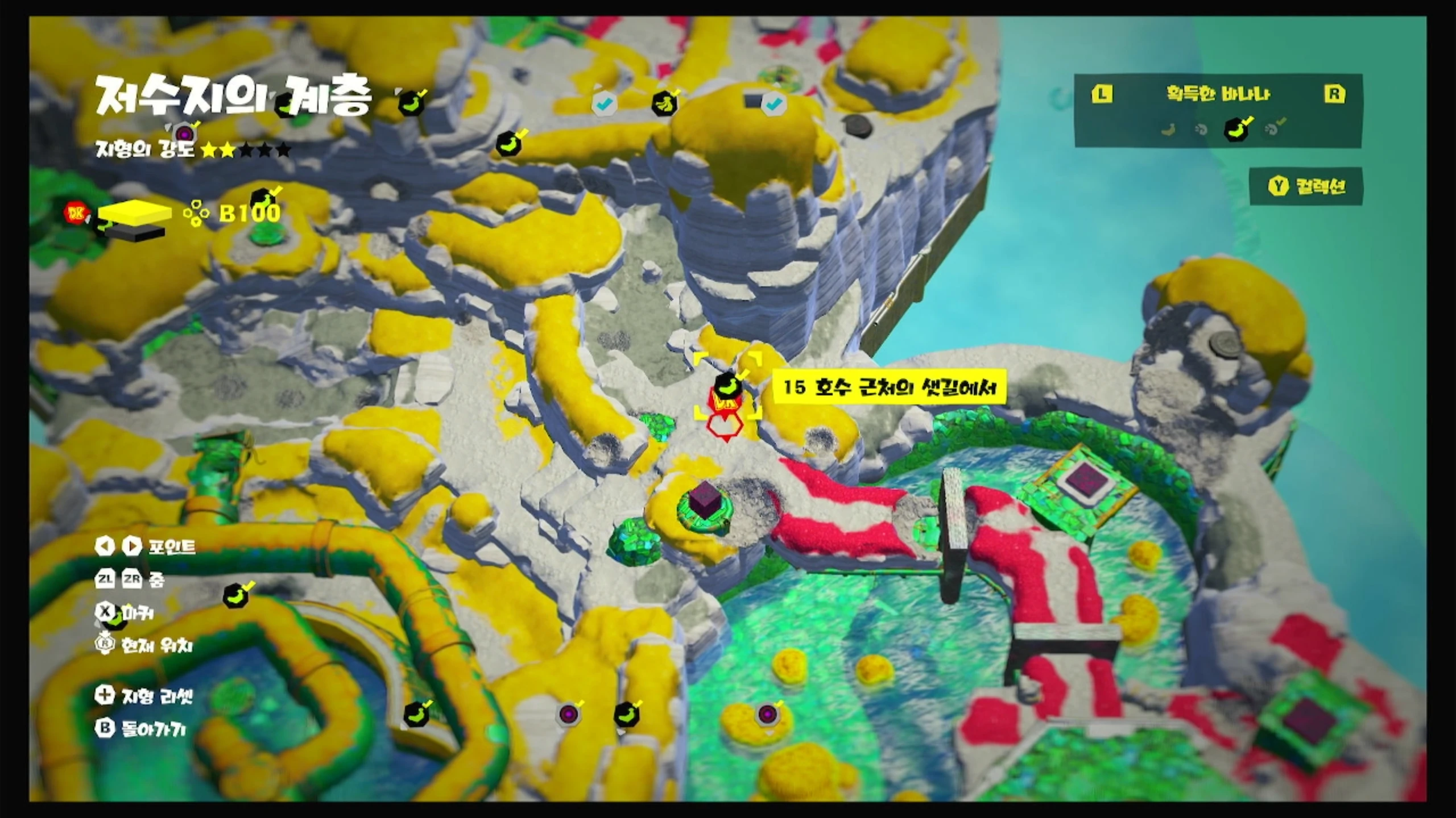 15 호수 근처의 샛길에서 위치 이미지