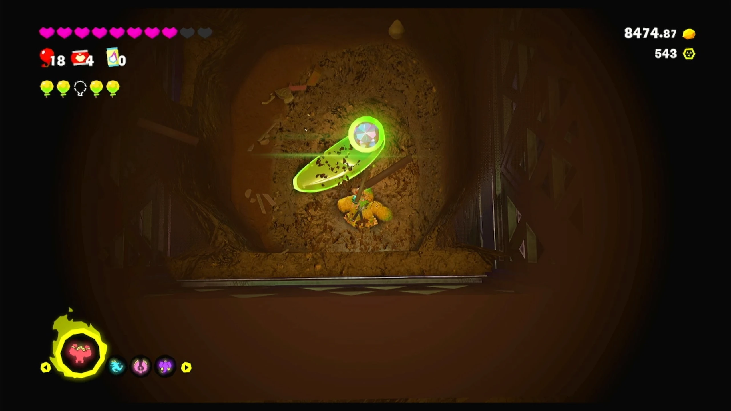 06 미로 동굴에 묻힌 바나나 이미지