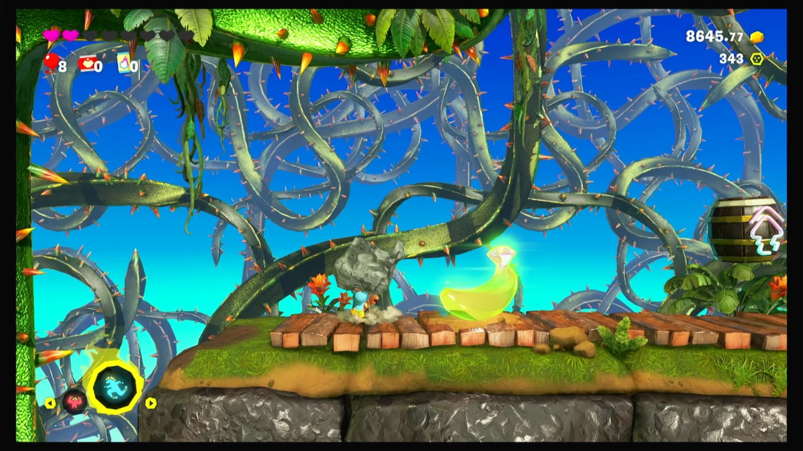 13 가시로 가득한 길 돌파 이미지