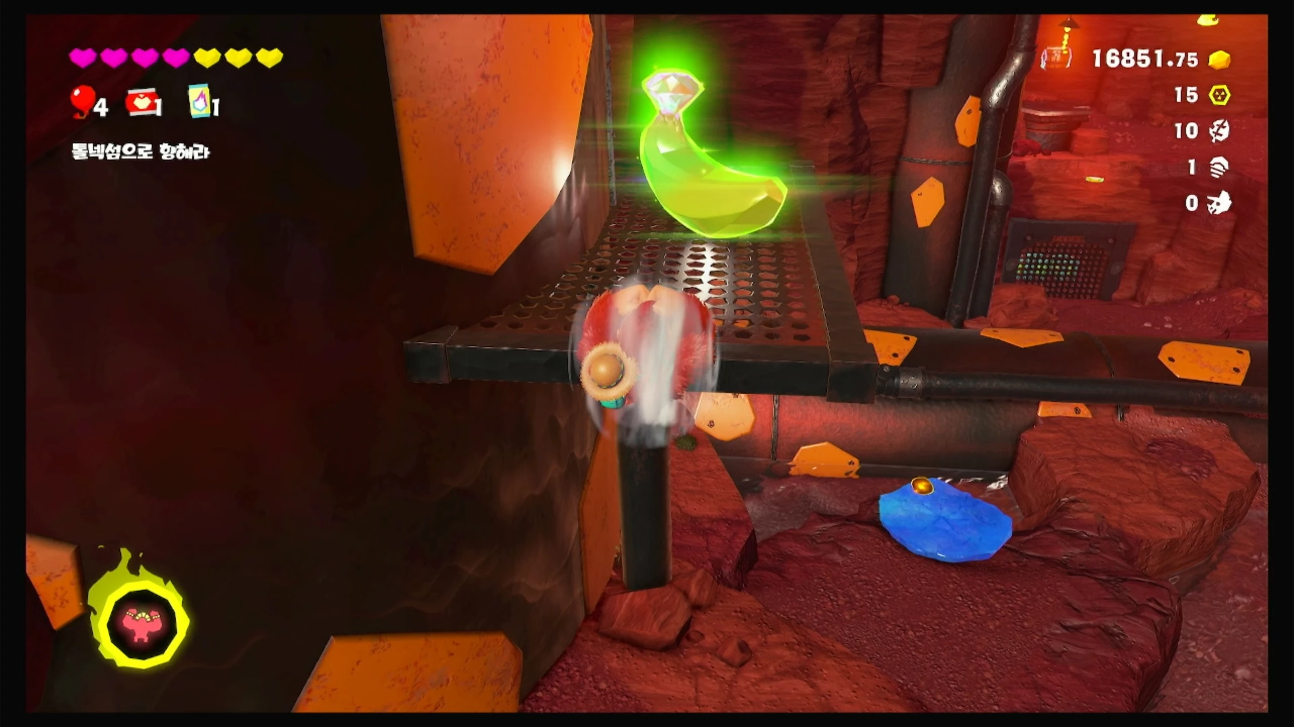 14 마루 밑 창고의 천장에서 이미지