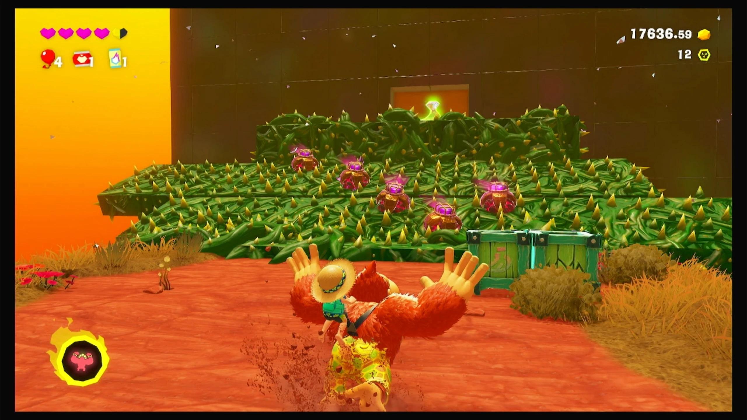 16 폭발을 피해 모래 속 탐색 이미지