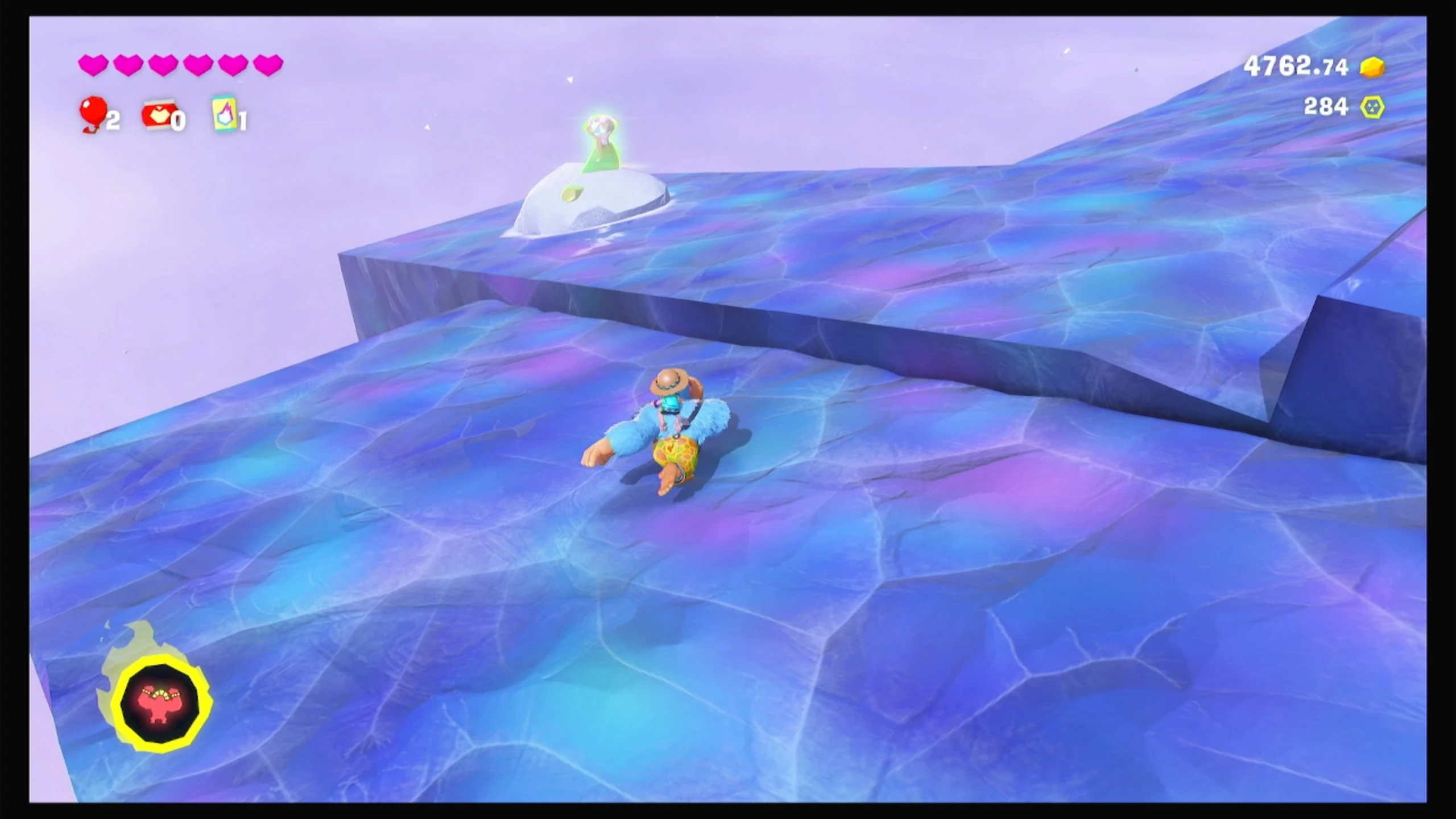 46 거대 빙산의 벼랑 끝 이미지