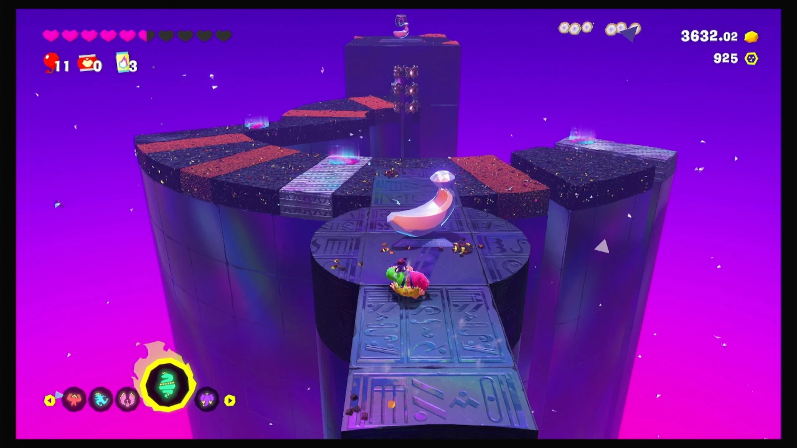 69 레이저 지대의 통과점 이미지